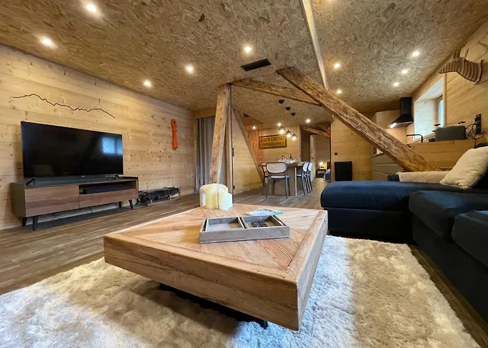 Chalet Atmosphere Chamonix City Center Large T3